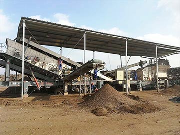 中意建筑垃圾处理设备让安徽阜阳垃圾变废为宝