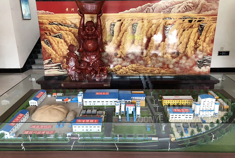 山西孝义建筑垃圾制砖项目规划图