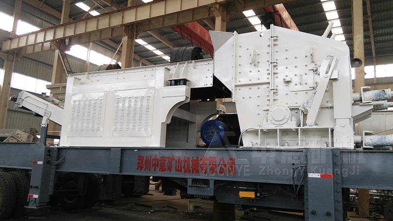 移动建筑垃圾破碎站